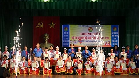 Hội thi Chỉ huy Đội giỏi tỉnh Nam Định năm 2018