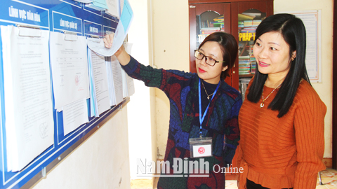 Hiệu quả công tác dân vận ở Đảng bộ Thành phố Nam Định
