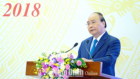 Chính phủ tổ chức Hội nghị trực tuyến toàn quốc triển khai nhiệm vụ 6 tháng cuối năm 2018