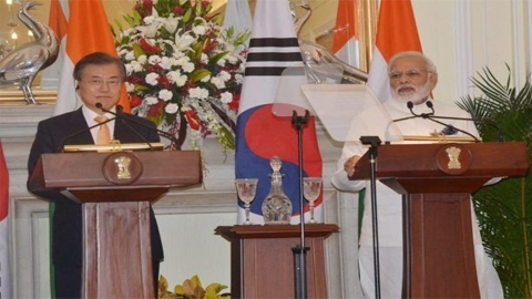 Hàn Quốc tăng cường quan hệ với Ấn Độ và Xin-ga-po