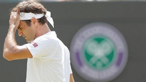 Federer gục ngã trước Anderson ở tứ kết Wimbledon
