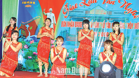 Phong trào văn nghệ ở Thị trấn Quất Lâm