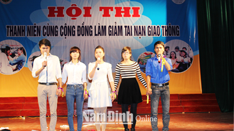 Tuổi trẻ Thành phố Nam Định xung kích giữ gìn trật tự an toàn xã hội
