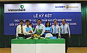 VietcomBank Nam Định cam kết giải ngân 385 tỷ đồng cho doanh nghiệp đầu tư phát triển sản xuất, kinh doanh