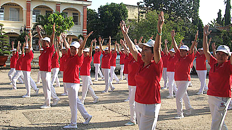 Giao lưu văn hóa, thể dục dưỡng sinh Người cao tuổi Thành phố Nam Định