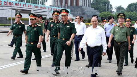 Kiểm tra công tác tu bổ định kỳ Lăng Chủ tịch Hồ Chí Minh