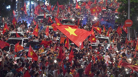 Cả nước mừng chiến công của đội tuyển Olympic Việt Nam