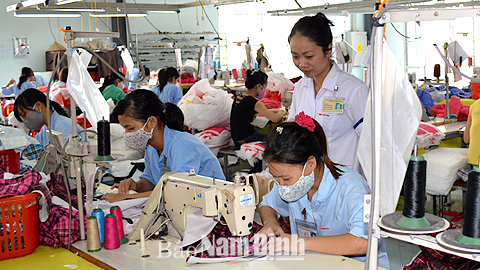 Minh Thuận quan tâm đào tạo nghề cho người lao động