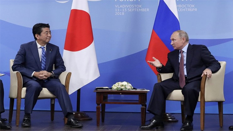 Nga và Nhật Bản mong muốn tăng cường quan hệ hợp tác