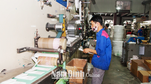 An toàn vệ sinh lao động trong các doanh nghiệp ở Thành phố Nam Định