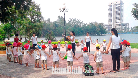 Thành phố Nam Định chấn chỉnh hoạt động của các cơ sở giáo dục mầm non tư thục