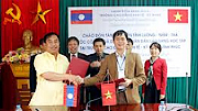 UBND tỉnh tiếp nhận sinh viên Lào sang học tập tại các trường đại học trên địa bàn