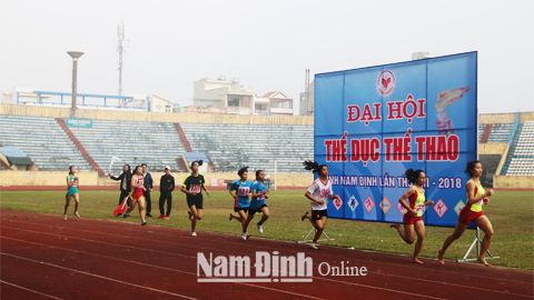 Điền kinh Nam Định sẵn sàng cho Đại hội Thể dục thể thao toàn quốc lần thứ VIII