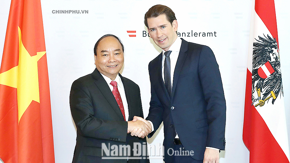 Thủ tướng Nguyễn Xuân Phúc thăm chính thức Cộng hoà Áo