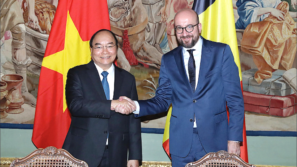 Thủ tướng Nguyễn Xuân Phúc thăm chính thức Vương quốc Bỉ