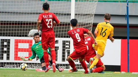 Thua U19 Australia, U19 Việt Nam bị loại khỏi VCK U19 châu Á