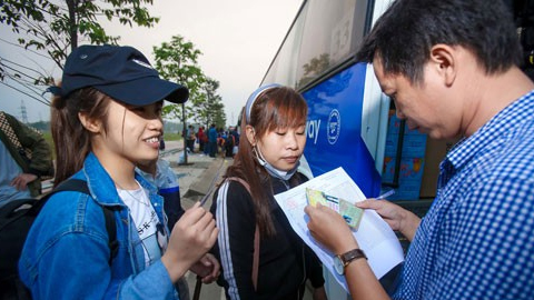 TP Hồ Chí Minh: Tặng 6.000 vé xe cho công nhân về quê đón Tết Kỷ Hợi 2019