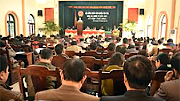Hội đồng nhân dân tỉnh khảo sát tình hình giải quyết kiến nghị của cử tri huyện Vụ Bản
