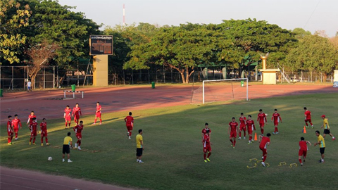 Đội tuyển Việt Nam tự tin trước trận gặp Lào