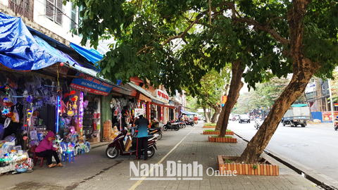 Thành phố Nam Định tăng cường quản lý trật tự đô thị dịp cuối năm