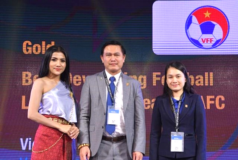 V-League đoạt giải Vàng ở hạng mục "Giải đấu Phát triển tốt nhất châu Á năm 2018".