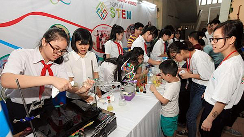 Ngày hội STEM và Cuộc thi Khoa học kỹ thuật dành cho học sinh trung học cấp tỉnh