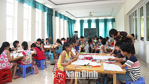 Thành phố Nam Định huy động các nguồn lực chăm lo cho trẻ em
