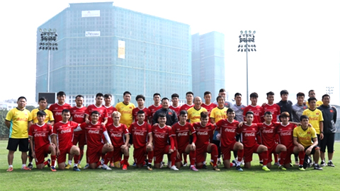 ĐT Việt Nam chia tay 4 cầu thủ trước khi lên đường sang Qatar tập huấn