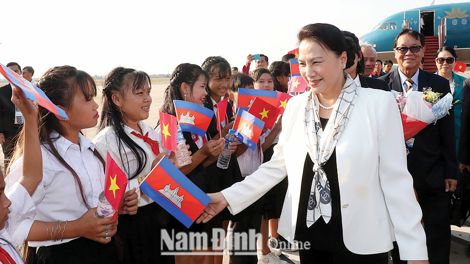 Chủ tịch Quốc hội Nguyễn Thị Kim Ngân dự Diễn đàn APPF-27 tại Campuchia