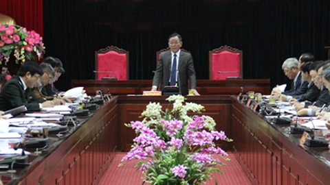 Đảng ủy Khối Các cơ quan tỉnh triển khai nhiệm vụ năm 2019