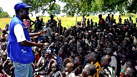 Hàng vạn người dân Nam Sudan phải đi lánh nạn do xung đột