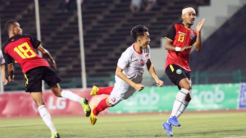 Đại thắng U22 Đông Timor 4-0, U22 Việt Nam thẳng tiến vào bán kết1