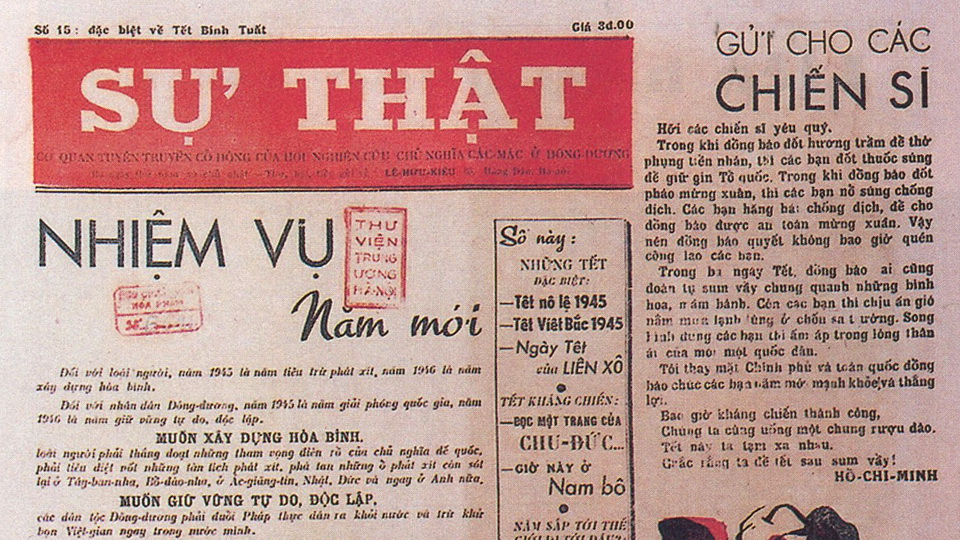 Đồng chí Trường Chinh với tạp chí lý luận của Đảng - Những cống hiến xuất sắc của đồng chí cho cách mạng Việt Nam (kỳ 1)