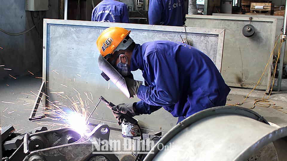 Thành phố Nam Định nỗ lực thúc đẩy tăng trưởng công nghiệp dân doanh