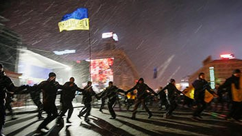Biểu tình bạo lực ở Ucraina