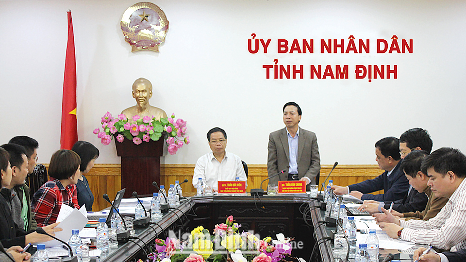 Đồng chí Phó Bí thư Thường trực Tỉnh ủy làm việc với Đoàn cán bộ Học viện Nông nghiệp Việt Nam