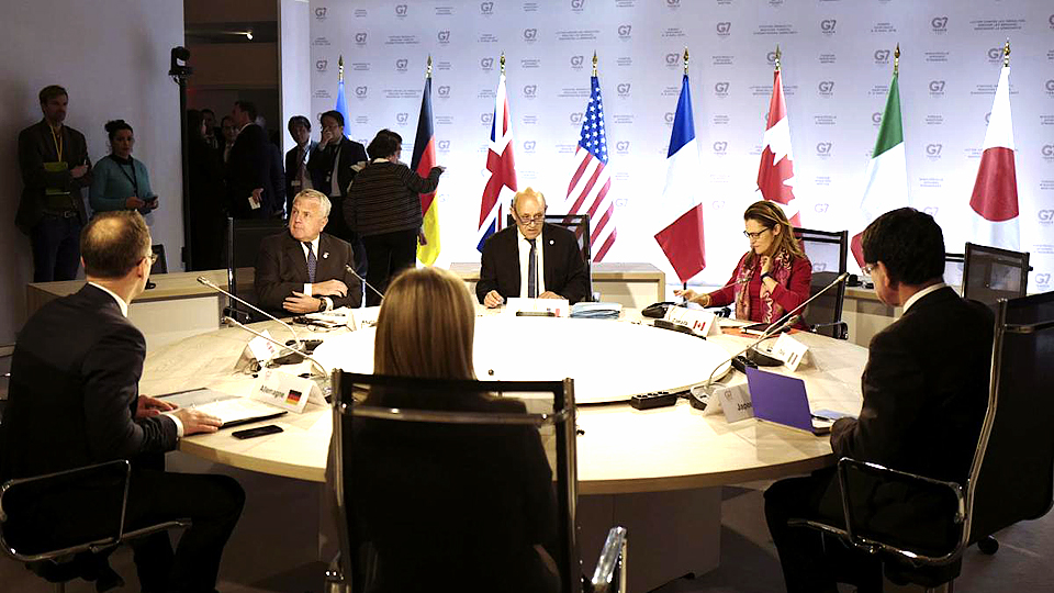 Hội nghị Ngoại trưởng G7: Đồng thuận và chia rẽ