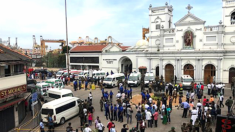 Sri Lanka: Hàng loạt vụ nổ lớn, 300 người thương vong