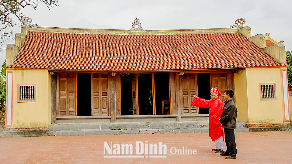 Những di tích lịch sử - văn hóa gắn với "địa chỉ đỏ" cách mạng ở Trực Ninh