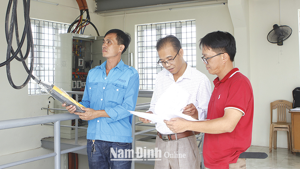 Công ty Cổ phần Cấp nước Nam Định nâng cao chất lượng phục vụ, đáp ứng yêu cầu  sử dụng nước sạch của nhân dân