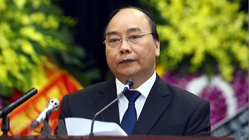 Lời điếu do Thủ tướng Chính phủ Nguyễn Xuân Phúc đọc tại lễ truy điệu đồng chí Lê Đức Anh