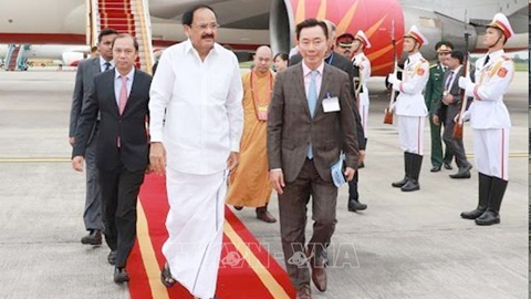Ấn Độ cam kết tăng cường quan hệ hợp tác với Việt Nam