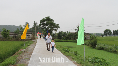 Xã Yên Tân huy động các nguồn lực xây dựng nông thôn mới