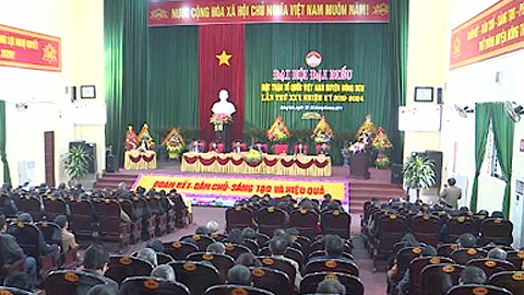 Đại hội đại biểu Mặt trận Tổ quốc Việt Nam Thành phố Nam Định lần thứ XVIII