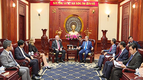 TP Hồ Chí Minh: Kêu gọi Hoa Kỳ đầu tư vào các lĩnh vực ưu tiên
