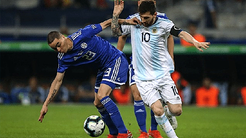 Bảng B Copa América 2019: Messi lập công trong trận hòa vất vả của Argentina