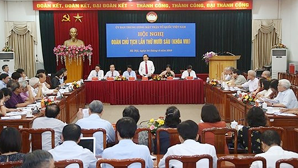 Đại hội IX Mặt trận Tổ quốc Việt Nam diễn ra từ ngày 18 đến 20-9-2019 tại Thủ đô Hà Nội