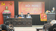 Hội nghị lần thứ 12 Ủy ban Mặt trận Tổ quốc tỉnh khóa XV, nhiệm kỳ 2014-2019