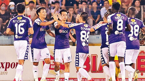 Hà Nội FC thắng đậm trên sân nhà