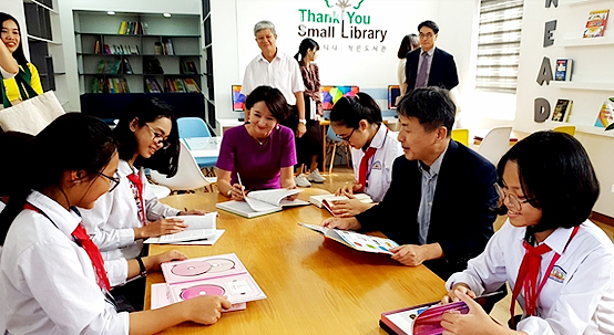 Khánh thành 3 thư viện do Hàn Quốc tài trợ tại Nam Định